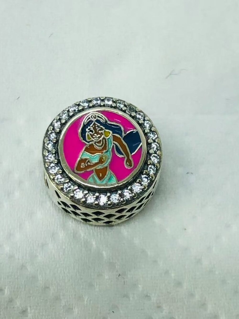 ✨ ✨Pandora RunDisney Jasmine Princess Half Marathon 10K Bead Charm